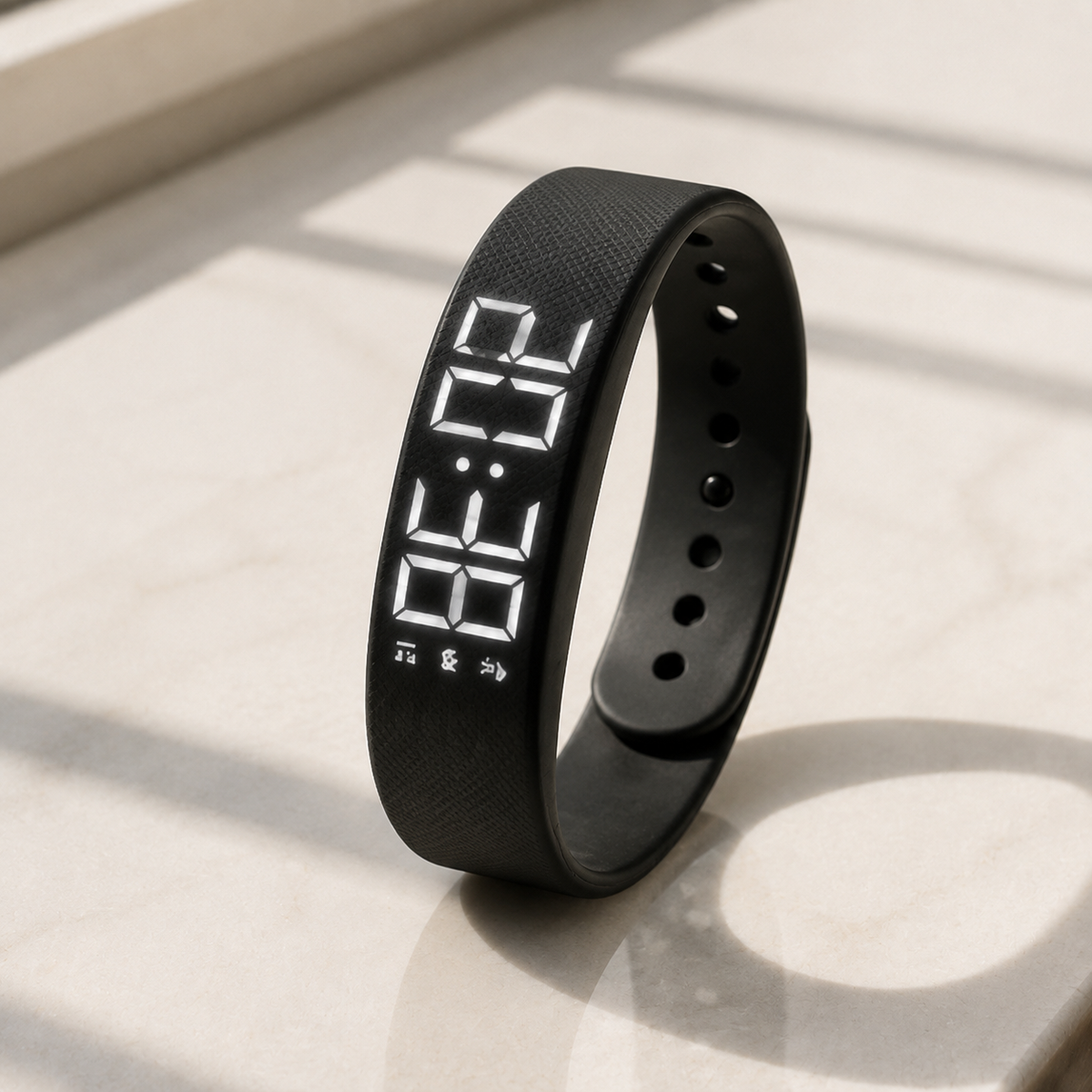 Montre Réveil Silencieux — Alarme Vibrante